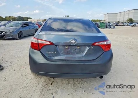 2016 Toyota Corolla L z USA, uszkodzony, nr VIN 5YFBURHE5GP464872